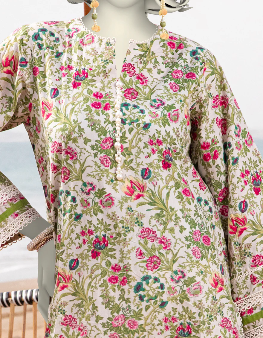 MULTICOLOR LAWN 2PC UNSTITCHED | JLAWN-S-JST-25-2029 CHINTZ-1 - Image 3