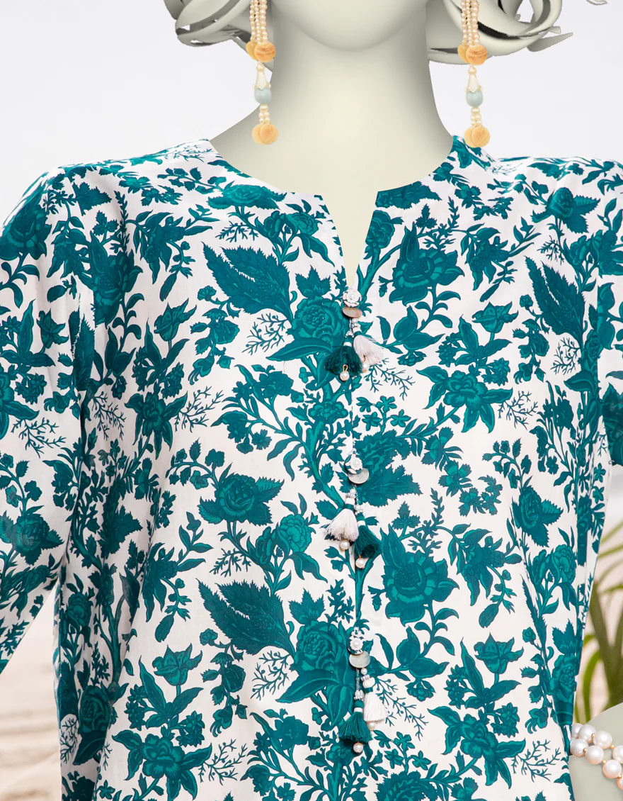 MULTICOLOR LAWN 2PC UNSTITCHED | JLAWN-S-JST-25-2030 CHINTZ-2 - Image 2