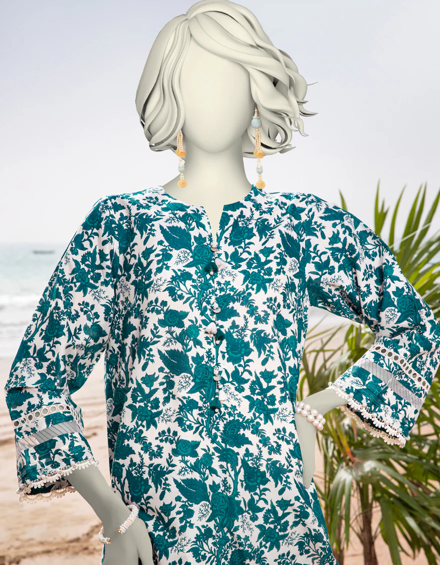 MULTICOLOR LAWN 2PC UNSTITCHED | JLAWN-S-JST-25-2030 CHINTZ-2 - Image 3