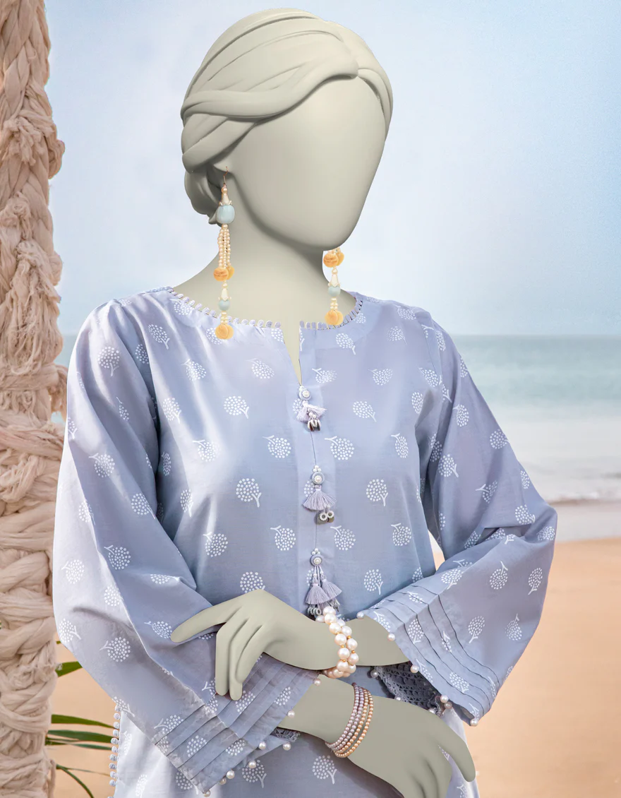 MULTICOLOR LAWN 2PC UNSTITCHED | JLAWN-S-JST-25-2041 FB/FLORA-1 - Image 2