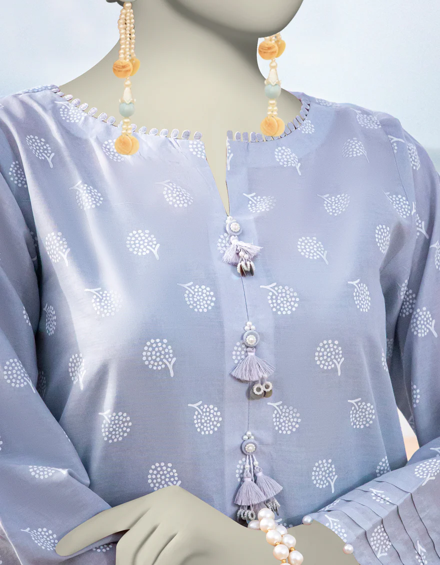 MULTICOLOR LAWN 2PC UNSTITCHED | JLAWN-S-JST-25-2041 FB/FLORA-1 - Image 3