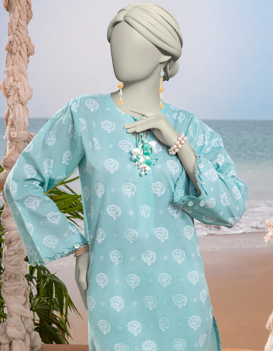 MULTICOLOR LAWN 2PC UNSTITCHED | JLAWN-S-JST-25-2044 FB/FLORA-4 - Image 2