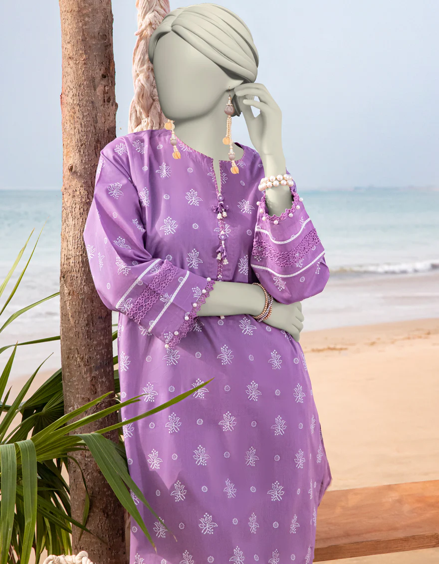 MULTICOLOR LAWN 2PC UNSTITCHED | JLAWN-S-JST-25-2047 FB/FLORA-7 - Image 2