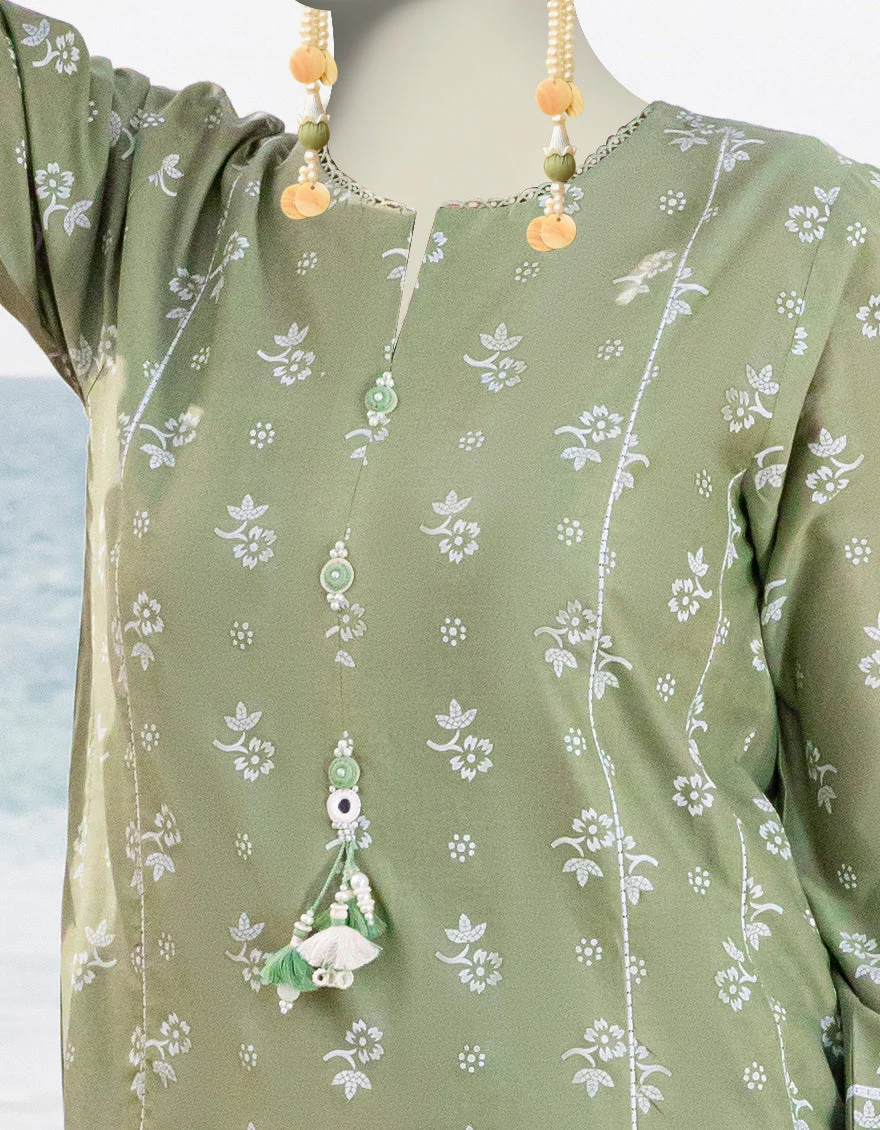 MULTICOLOR LAWN 2PC UNSTITCHED | JLAWN-S-JST-25-2048 FB/FLORA-8 - Image 3