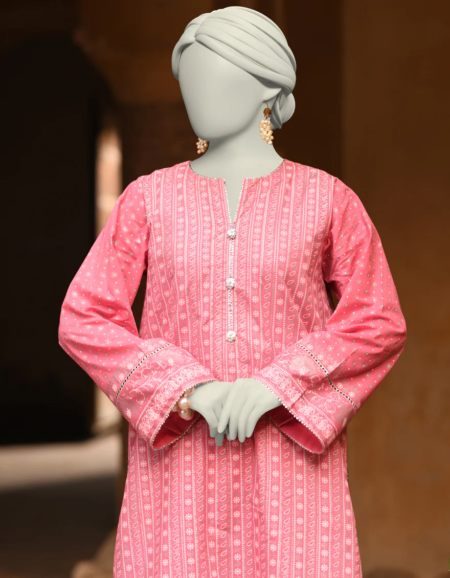 MULTICOLOR LAWN 2PC UNSTITCHED | JLAWN-S-JST-25-2051 PASTEL HUES-3 - Image 2