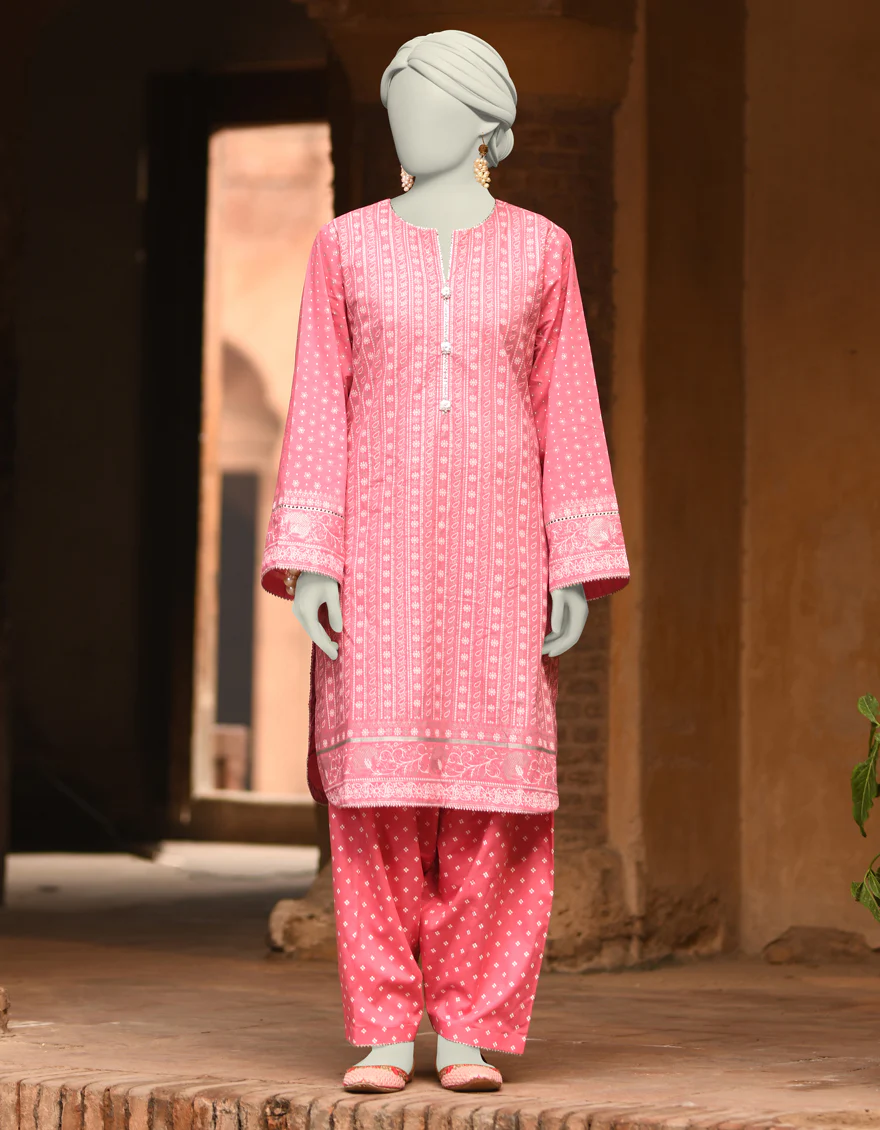 MULTICOLOR LAWN 2PC UNSTITCHED | JLAWN-S-JST-25-2051 PASTEL HUES-3 - Image 3
