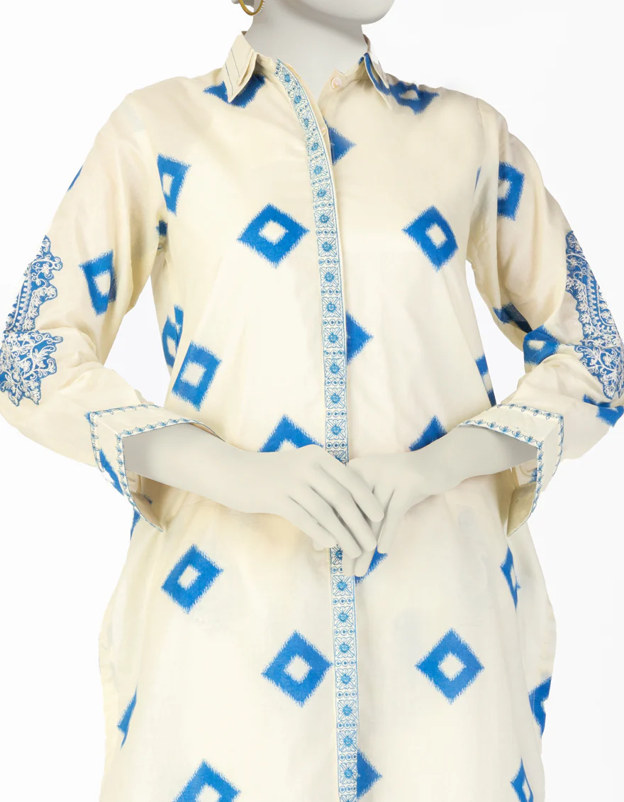 CREAM LAWN 2PC STITCHED | JLAWN-S-JST-25-2057/ - Image 3