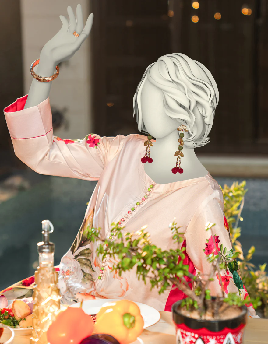 BEIGE SILK 2PC STITCHED | JLAWN-S-JST-25-2088/ - Image 3