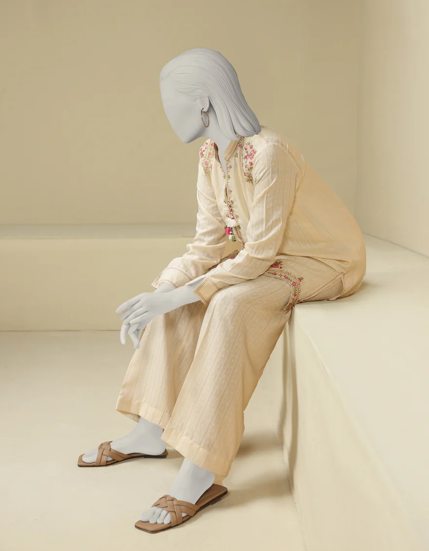 WHITE DYED 2PC STITCHED | JLAWN-S-JST-25-2155/S MINIMALISTIC-02 - Image 4