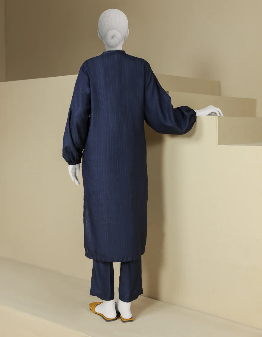 BLUE DYED 2PC STITCHED | JLAWN-S-JST-25-2156/S MINIMALISTIC-03 - Image 2