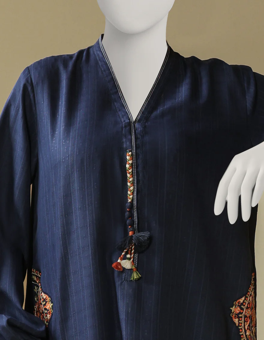 BLUE DYED 2PC STITCHED | JLAWN-S-JST-25-2156/S MINIMALISTIC-03 - Image 4