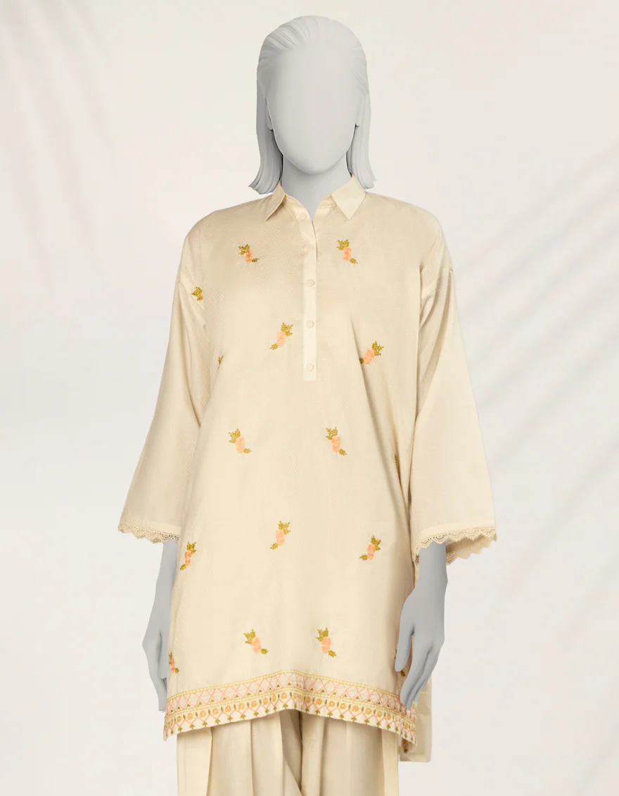 OFF WHITE TEXTURED 2PC STITCHED | JLAWN-S-JST-25-2195/S O'FRIDA GEN Z-03 - Image 3
