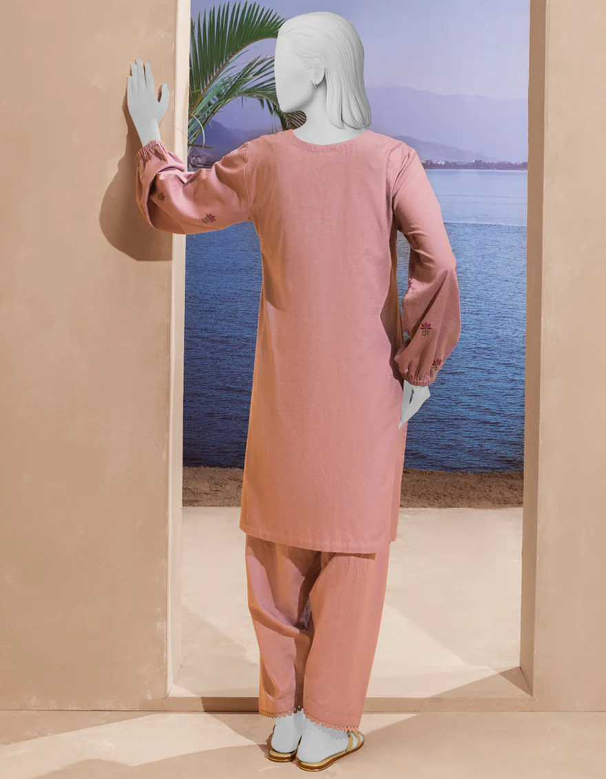 PINK TEXTURED 2PC STITCHED | JLAWN-S-JST-25-2196/S O'FRIDA GEN Z-04 - Image 2