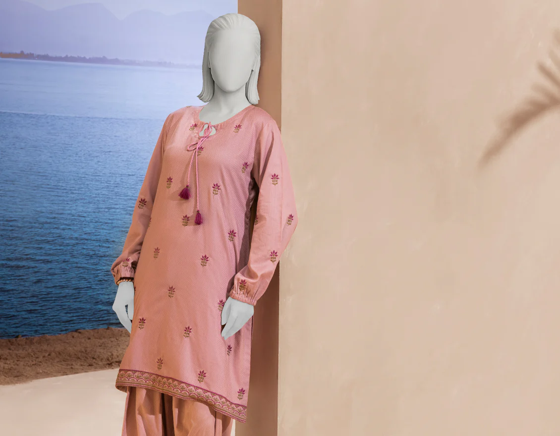 PINK TEXTURED 2PC STITCHED | JLAWN-S-JST-25-2196/S O'FRIDA GEN Z-04 - Image 3