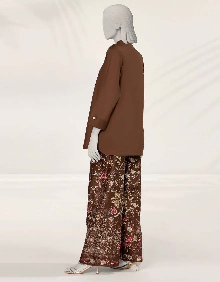 BROWN TEXTURED 2PC STITCHED | JLAWN-S-JST-25-2198/S NEW GARA-2 - Image 2