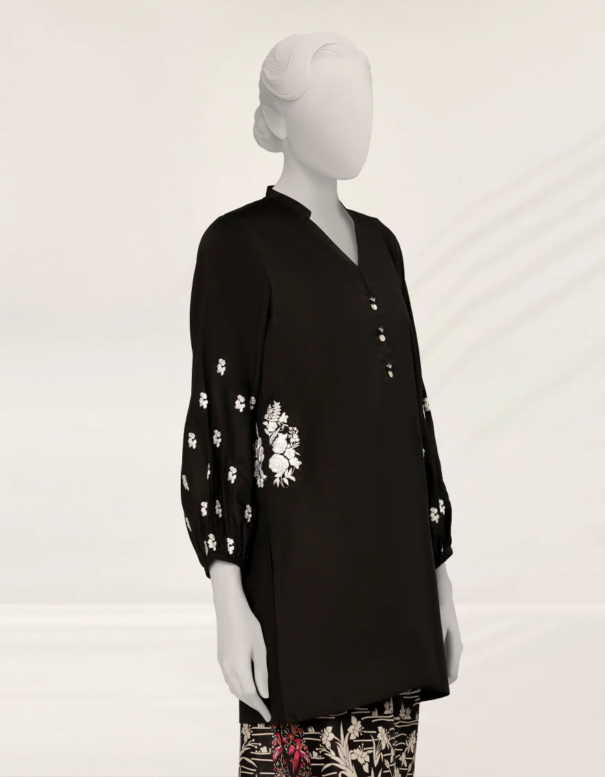 BLACK TEXTURED 2PC STITCHED | JLAWN-S-JST-25-2199/S NEW GARA-3 - Image 2