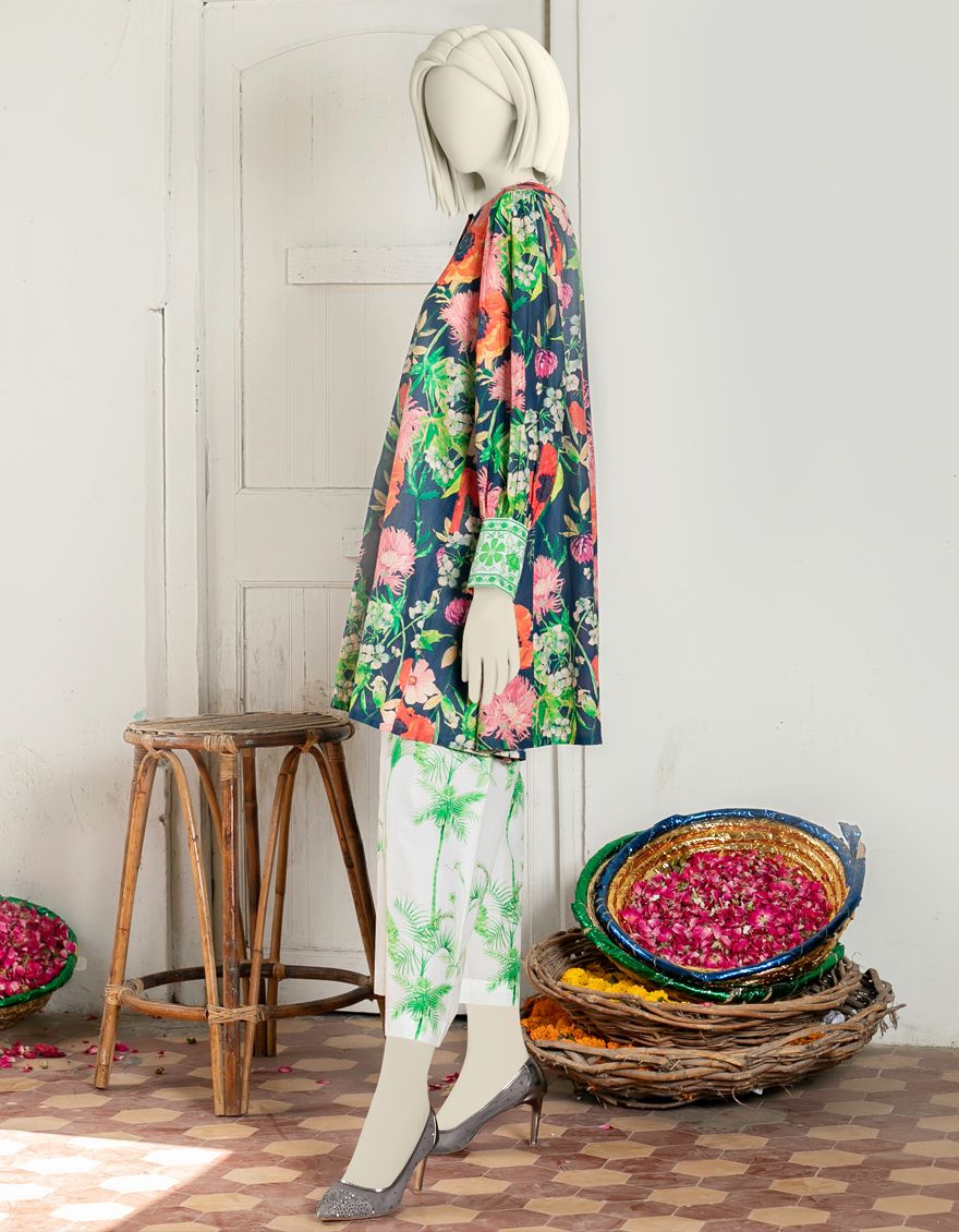 MULTICOLOR LAWN 2PC UNSTITCHED | JLAWN-S-JST-US-21-1637 NOUR - Image 3