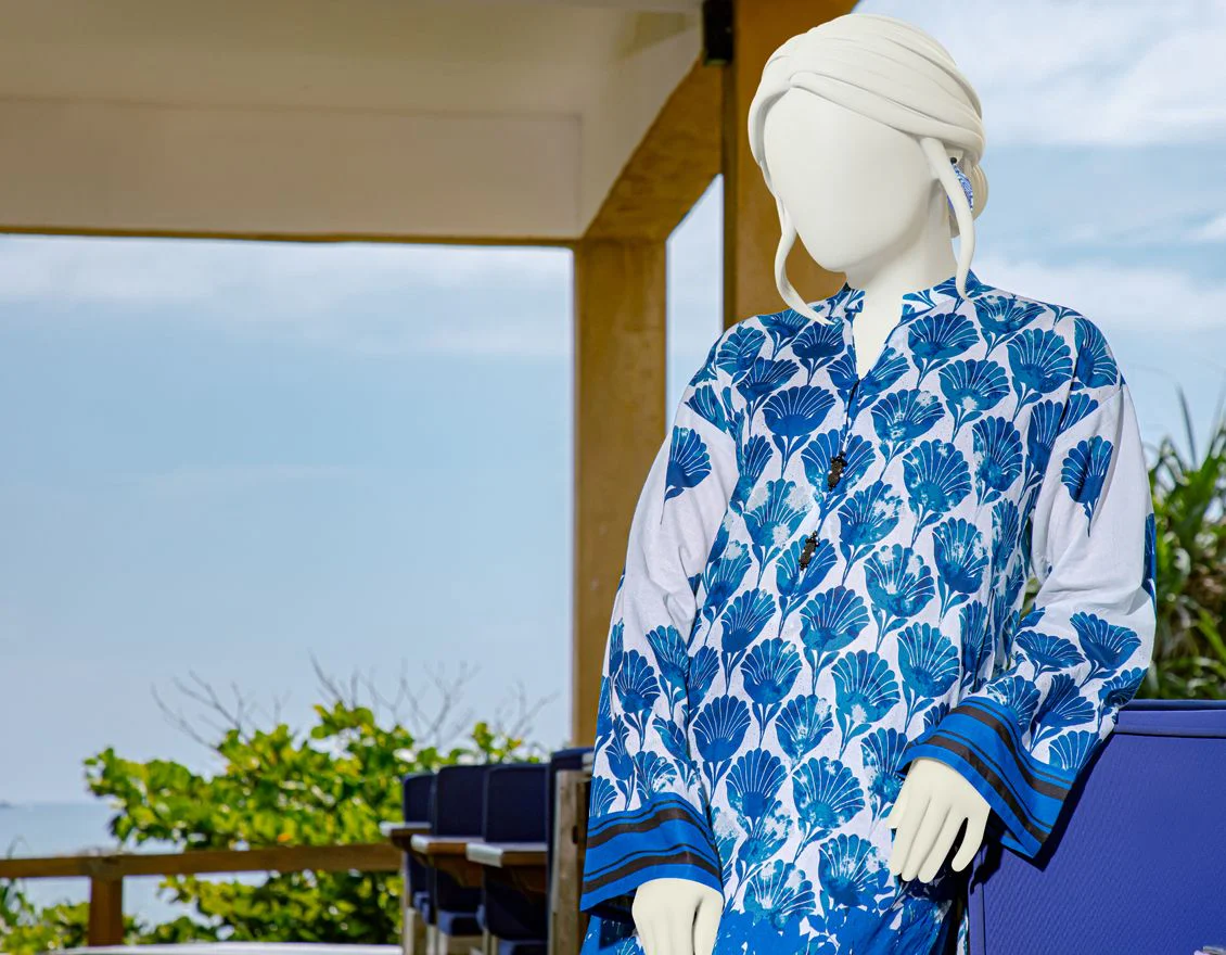 BLUE-WHITE 2PC UNSTITCHED | JLAWN-S-JST-US-22-1609 PORCELAIN - Image 3