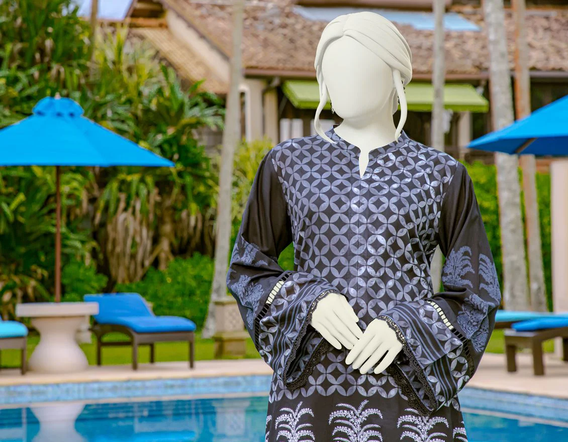 BLACK 2PC UNSTITCHED | JLAWN-S-JST-US-22-1610 BLACKY - Image 3