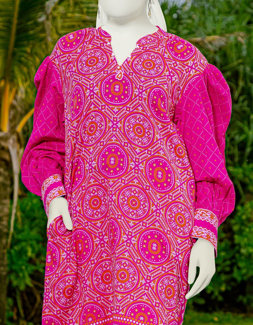 PINK 2PC UNSTITCHED | JLAWN-S-JST-US-22-1613 LAHZA - Image 3