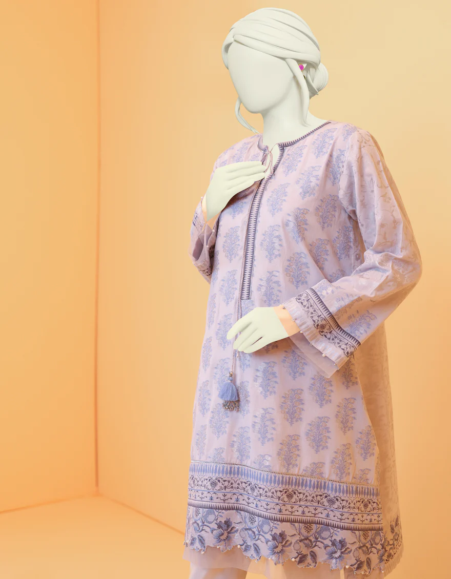 LIGHT BLUE LAWN 2PC UNSTITCHED | JLAWN-S-JST-US-22-1645 ZARDOR - Image 4