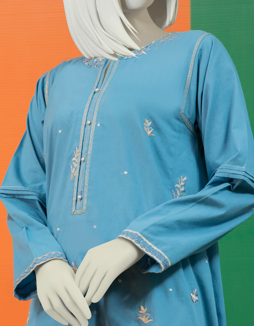 BLUE LAWN 2PC STITCHED | JLAWN-S-JST-US-22-1657/S PATRICE - Image 3
