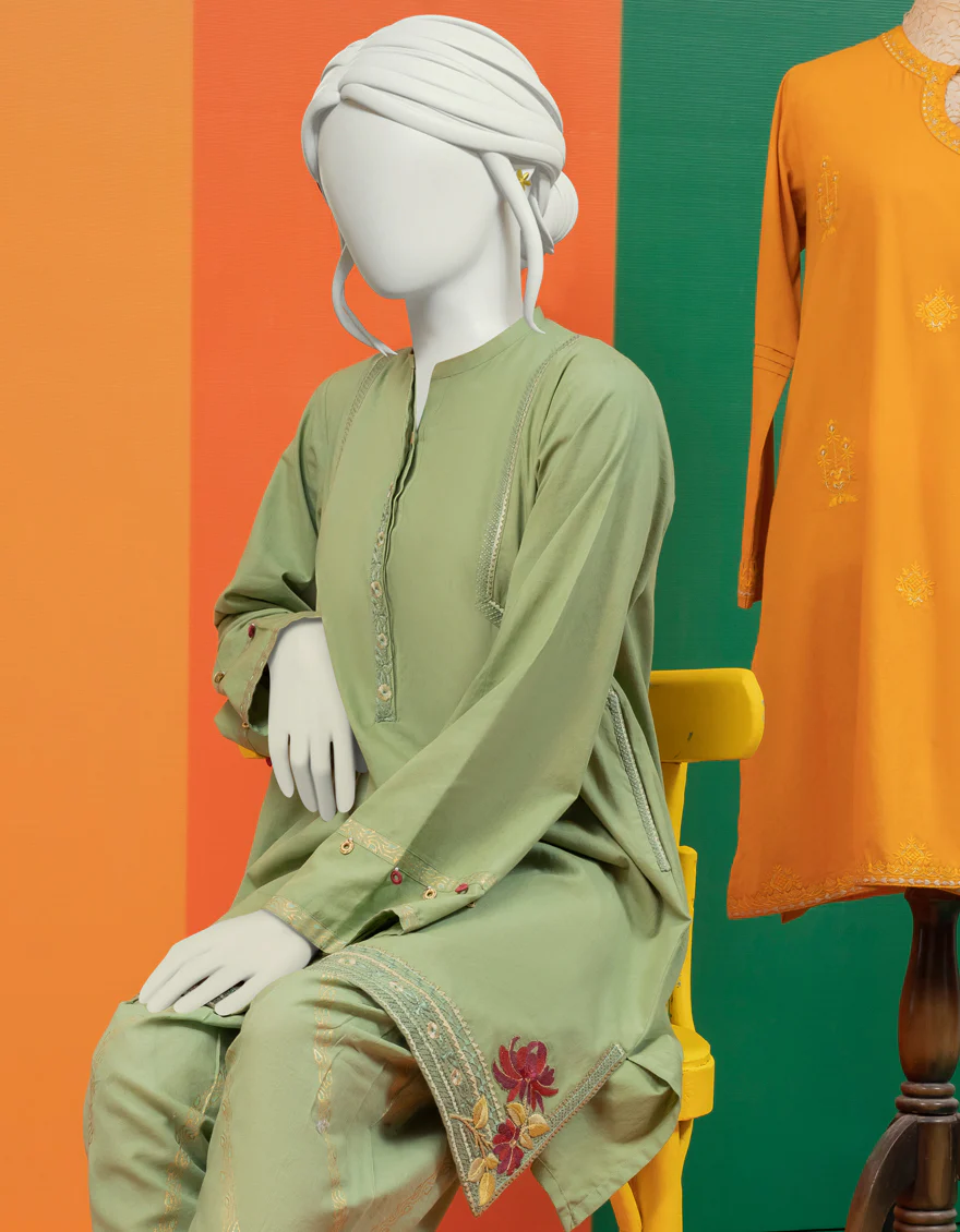 GREEN LAWN 2PC STITCHED | JLAWN-S-JST-US-22-1658/S PAULINE - Image 3