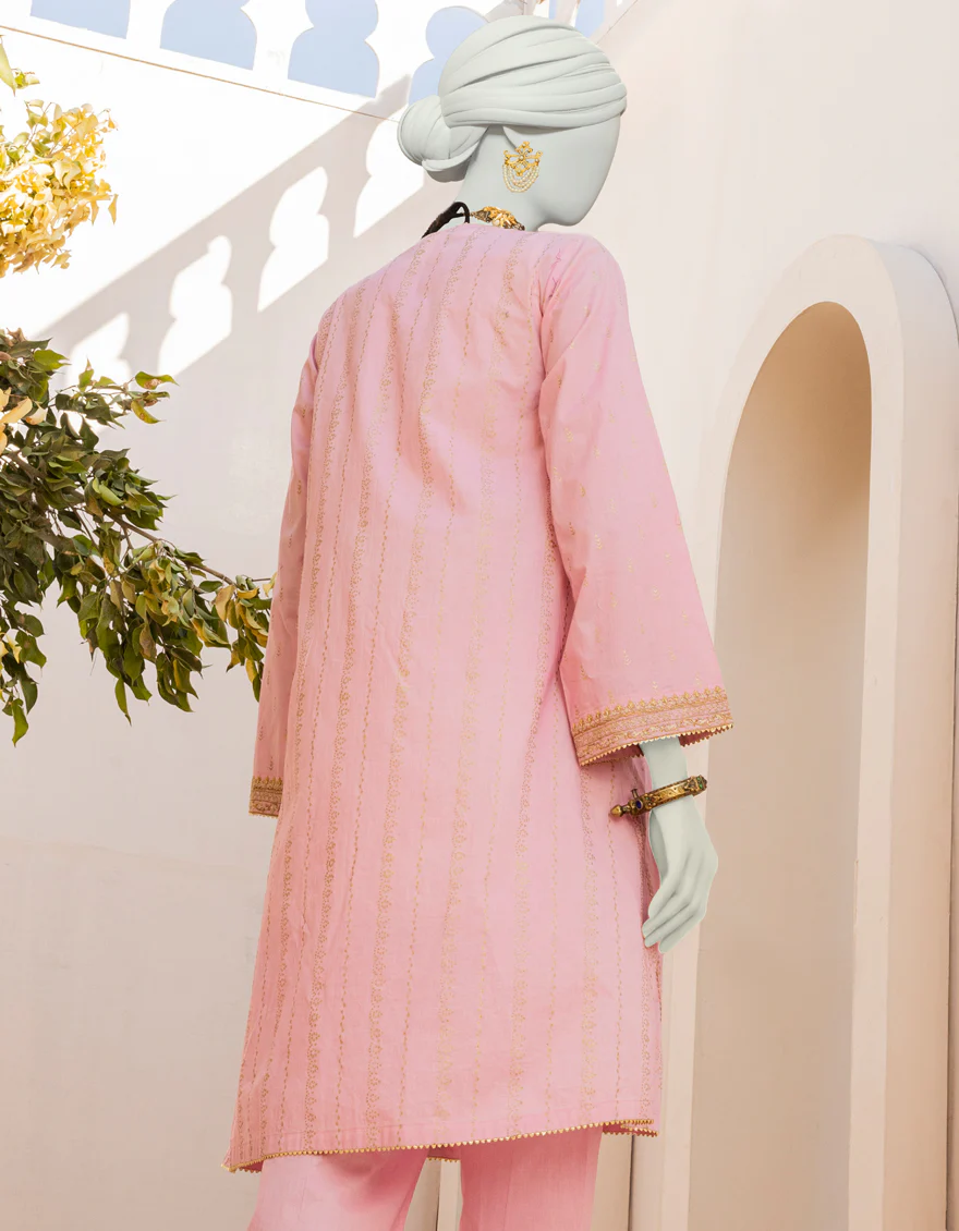 PINK LAWN 2PC STITCHED | JLAWN-S-JST-US-23-1605/S TEHZEEB - Image 2