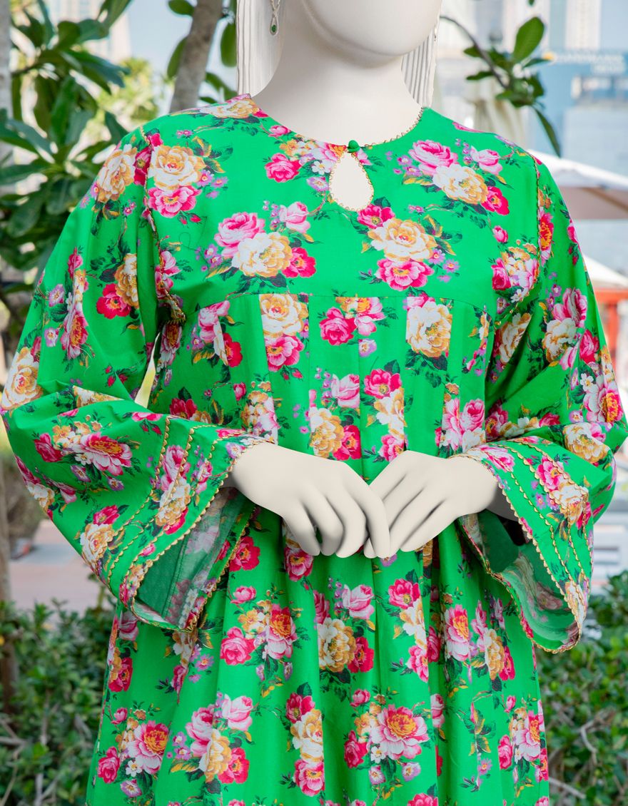 GREEN LAWN 1PC UNSTITCHED | JLAWN-S-JSU-US-22-903 CARNATION - Image 2