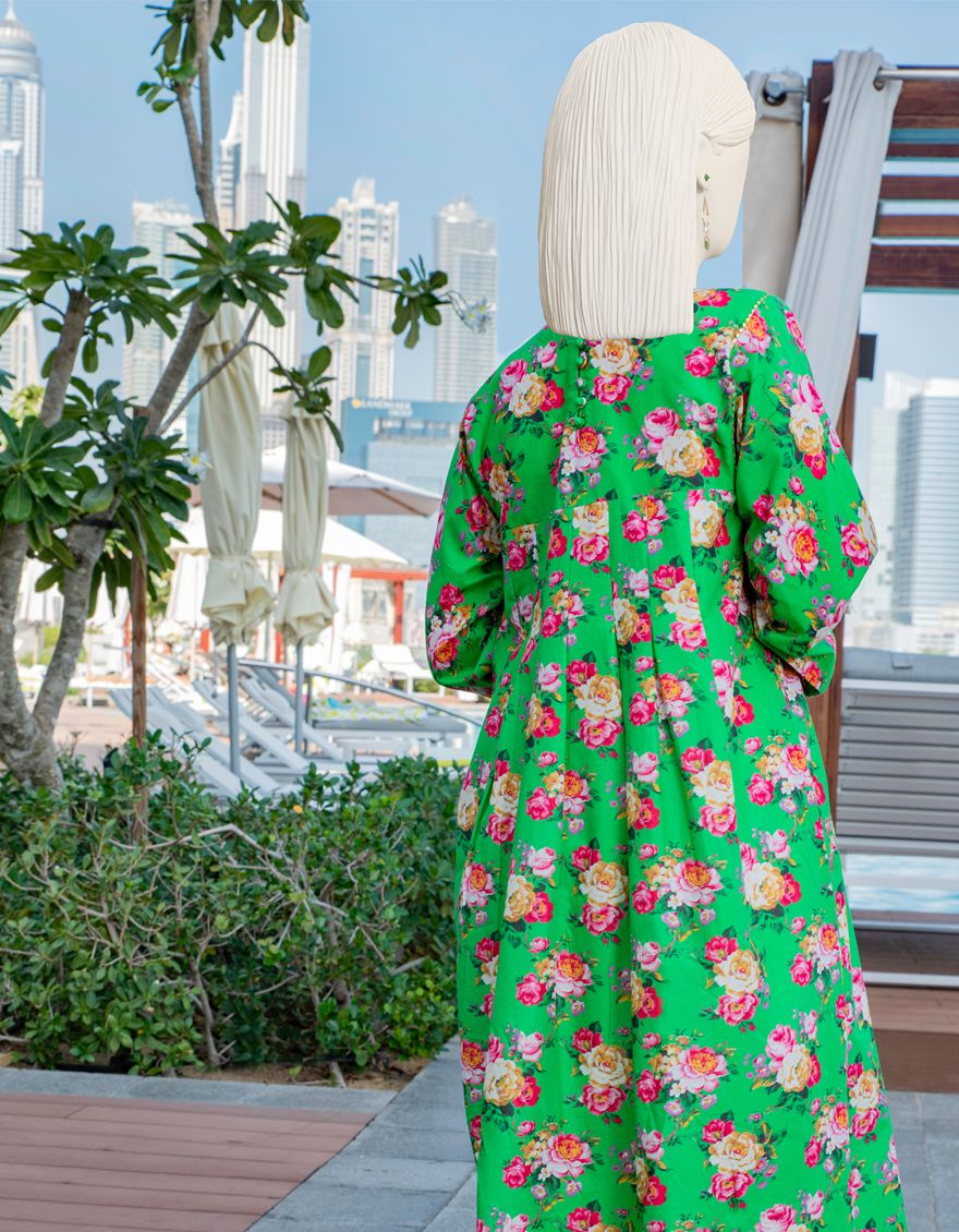 GREEN LAWN 1PC UNSTITCHED | JLAWN-S-JSU-US-22-903 CARNATION - Image 3