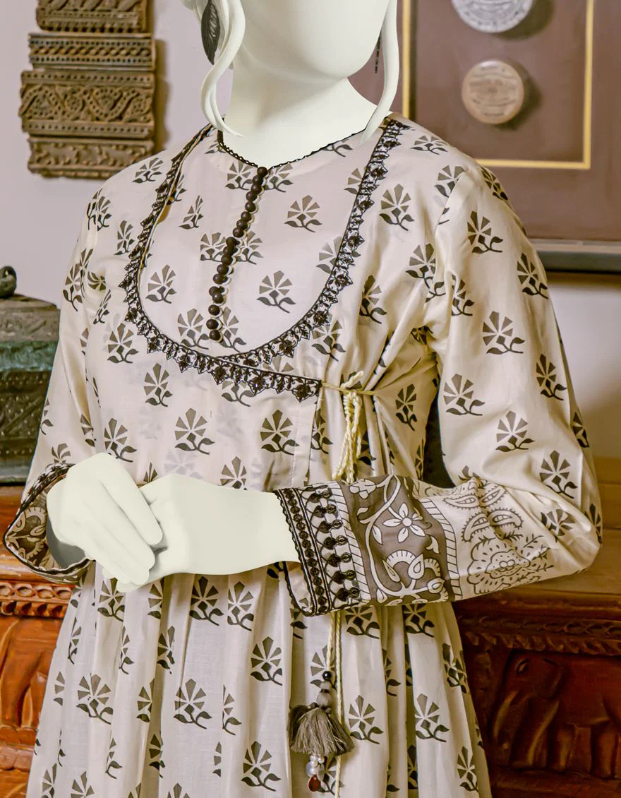 GREY BEIGE LAWN 1PC UNSTITCHED | JLAWN-S-JSU-US-22-912 ACACIA - Image 3