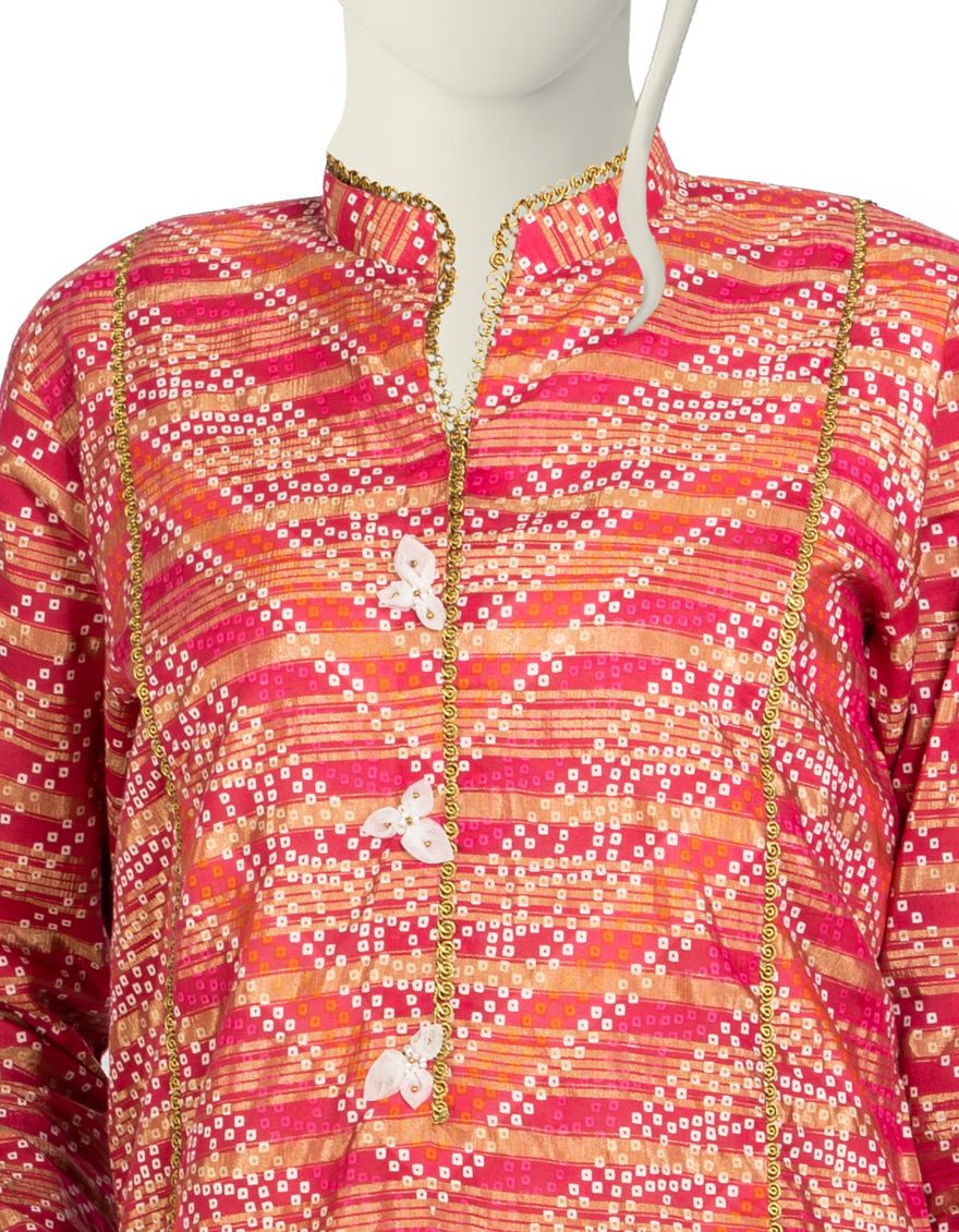 PINK LAWN 3PC UNSTITCHED | JLAWN-S-US-21-198 CHESHM - Image 2