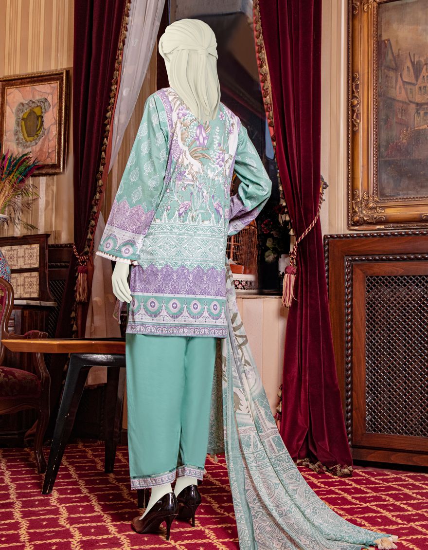 FEROZI LAWN 3PC UNSTITCHED | JLAWN-S-US-21-763/B TWYLLA - Image 3