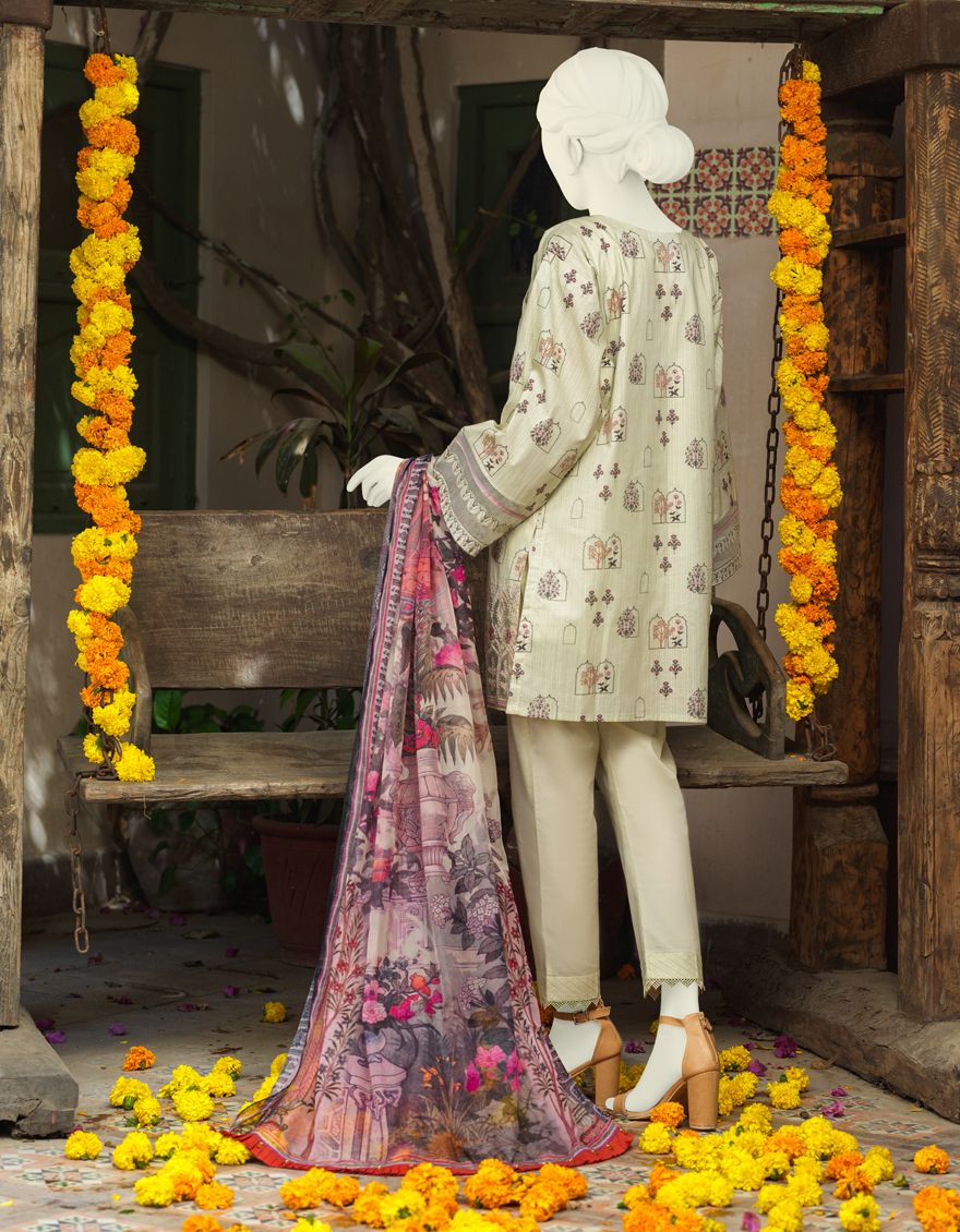 ASH GREY LAWN 3PC UNSTITCHED | JLAWN-S-US-21-771/B ANATOLIA - Image 2
