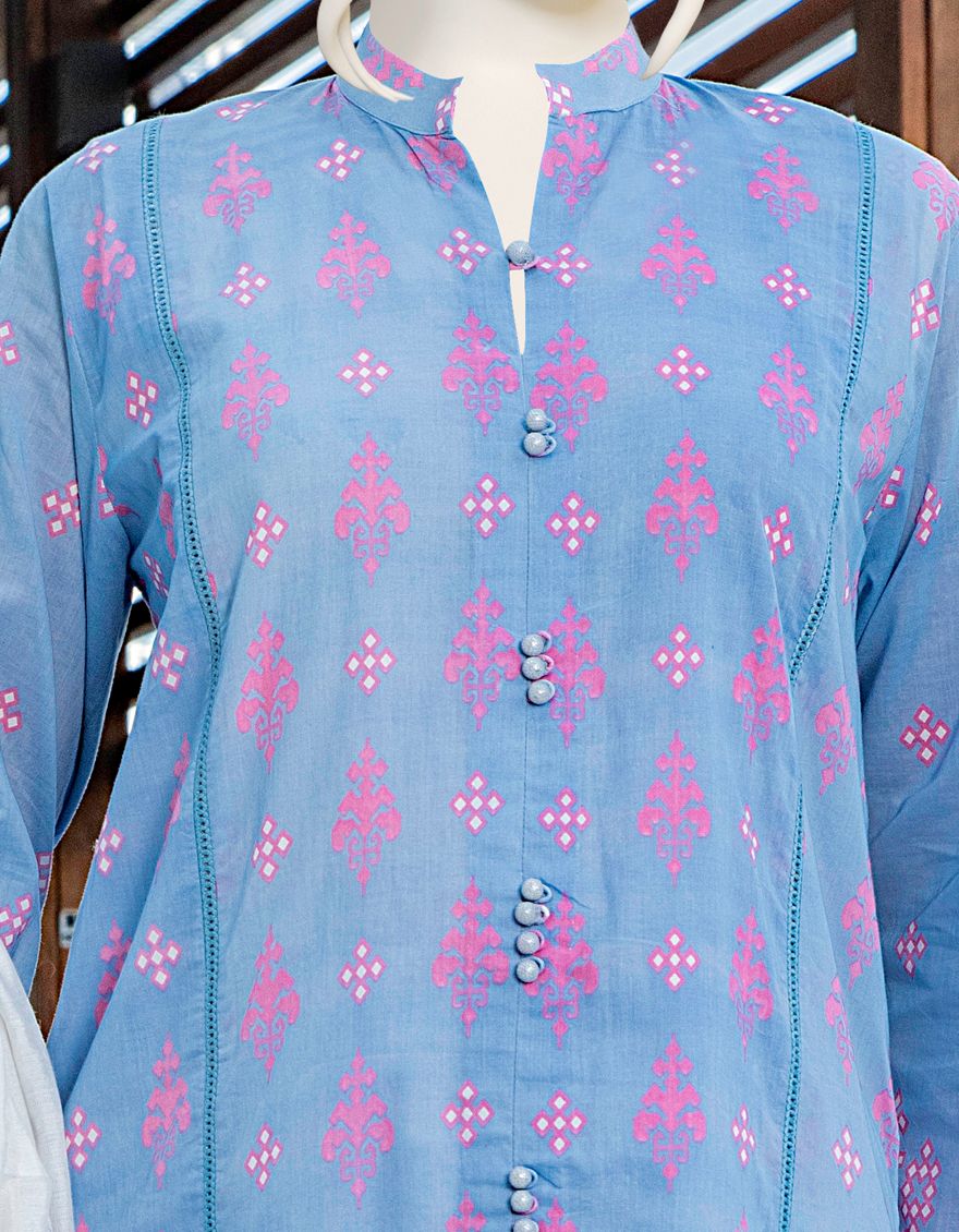 BLUE LAWN 3PC UNSTITCHED | JLAWN-S-US-22-022 TESSA - Image 4