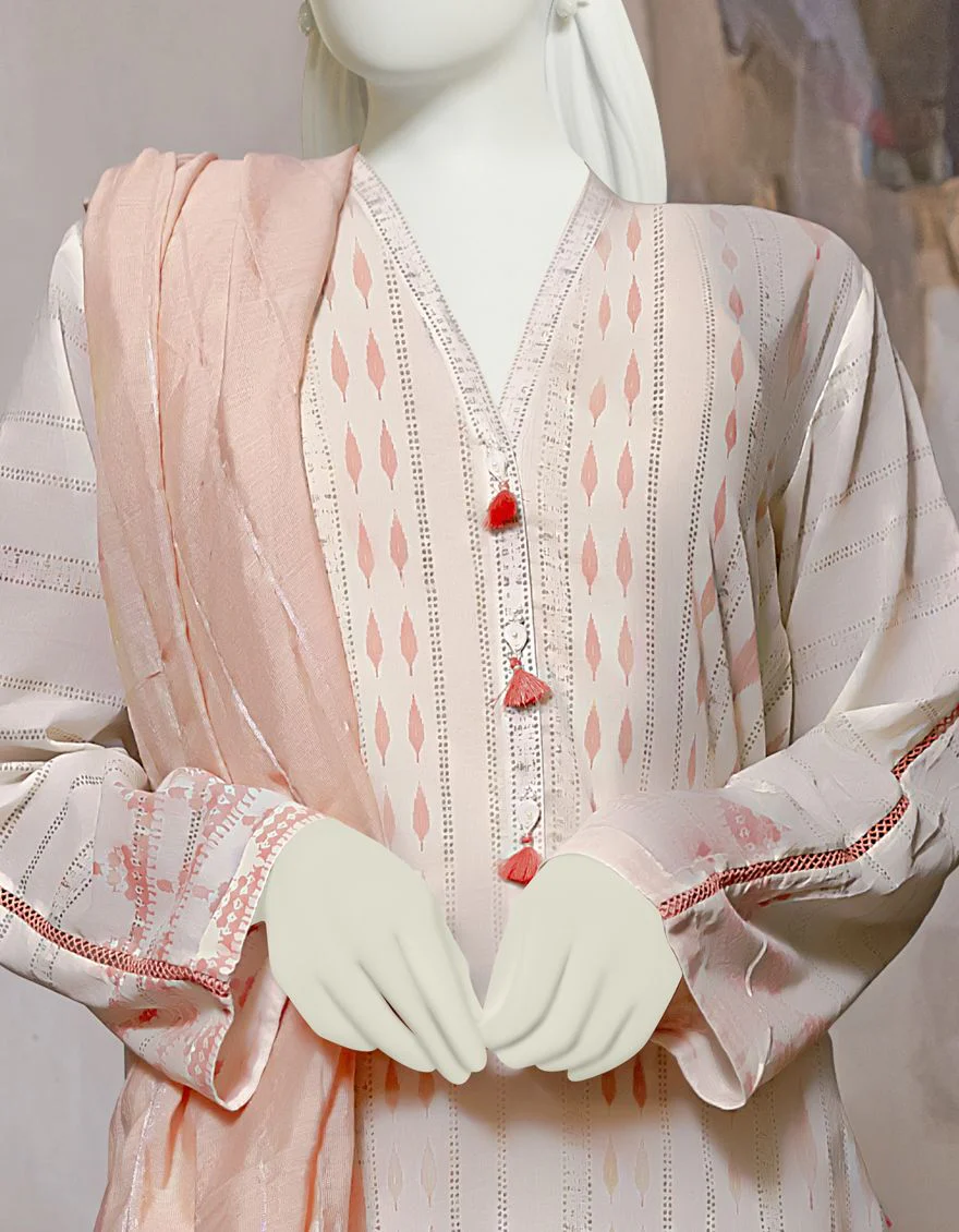OFF WHITE LAWN 3PC UNSTITCHED | JLAWN-S-US-22-023 MARBLE - Image 4