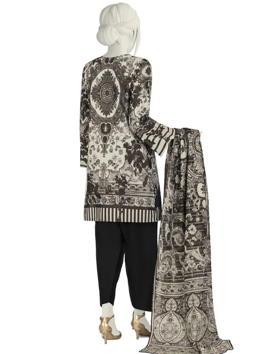 MULTICOLOR LAWN 3PC STITCHED | JLAWN-S-US-22-031/S JIRO - Image 2