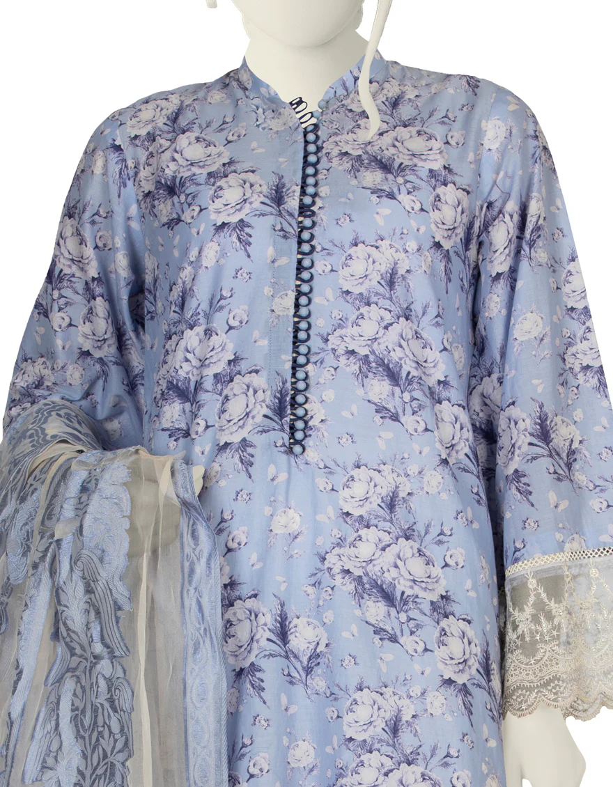PURPLE LAWN 3PC STITCHED | JLAWN-S-US-22-048/S ARAM - Image 2