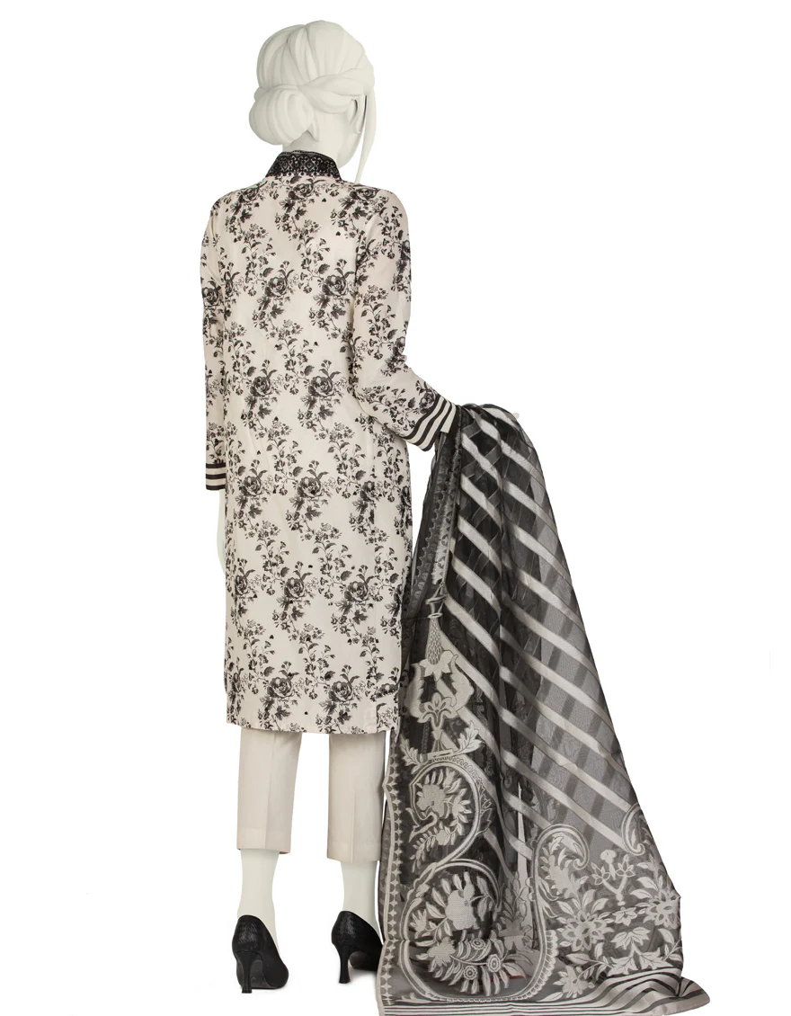 WHITE LAWN 3PC STITCHED | JLAWN-S-US-22-049/S SEPHER - Image 3