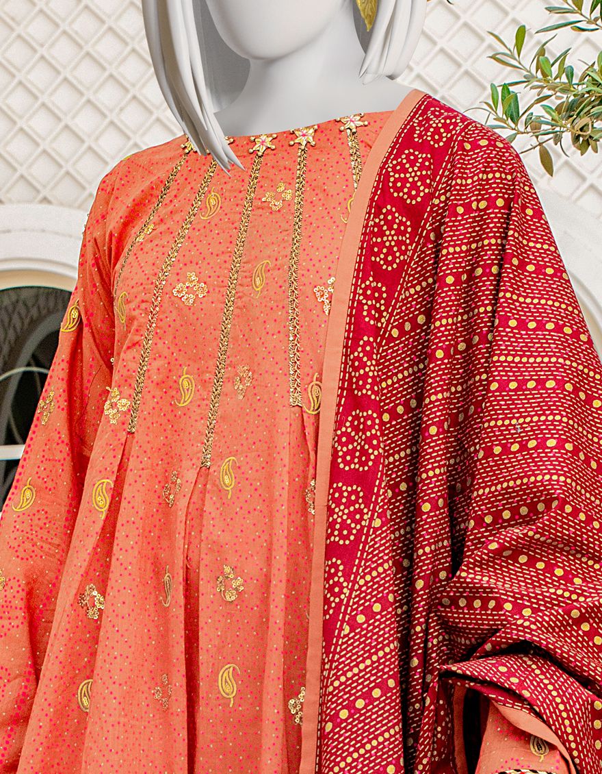 CHROME LAWN 3PC UNSTITCHED | JLAWN-S-US-22-067 RIWAYAT - Image 4