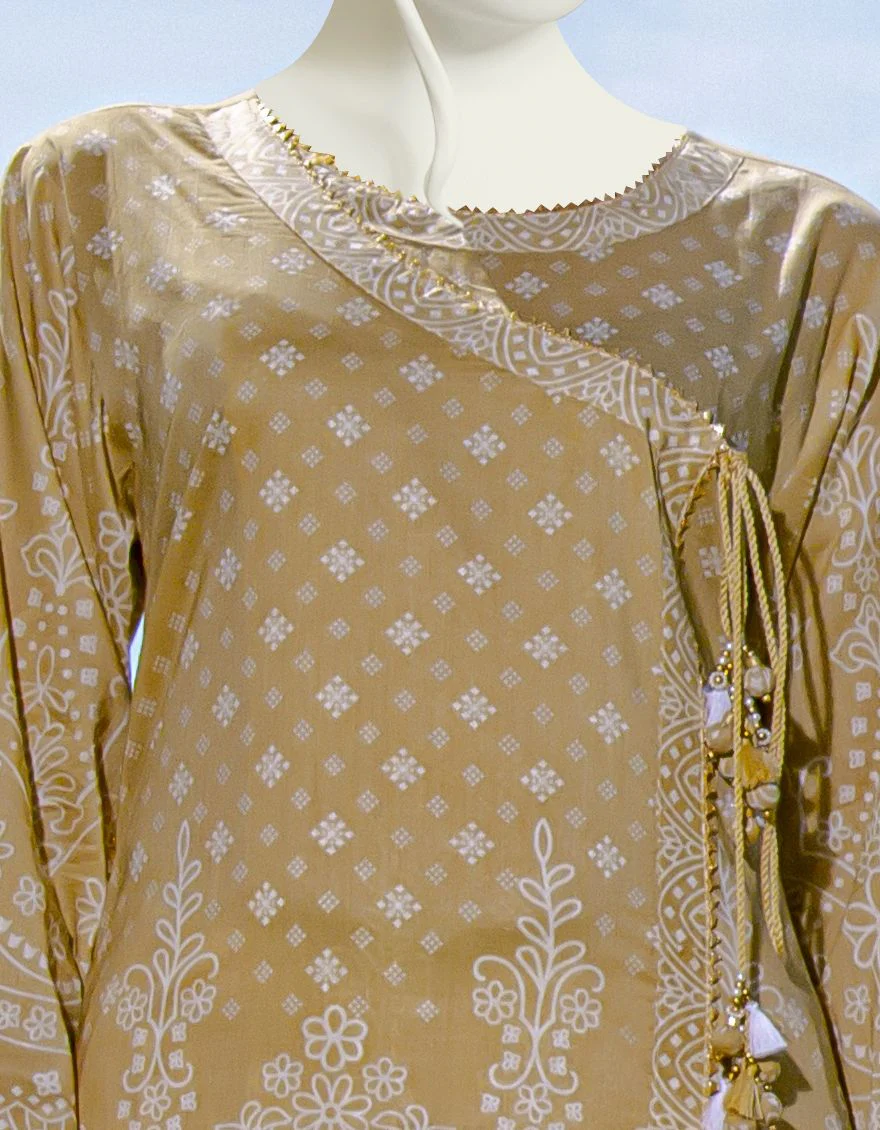 BROWN 3PC UNSTITCHED | JLAWN-S-US-22-168 HAWTHORN - Image 3