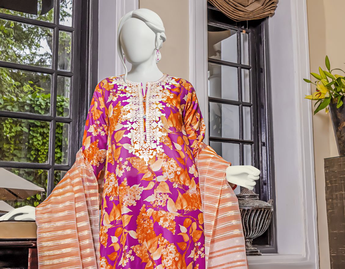 MAGENTA 3PC UNSTITCHED | JLAWN-S-US-22-188 ITACHI - Image 4