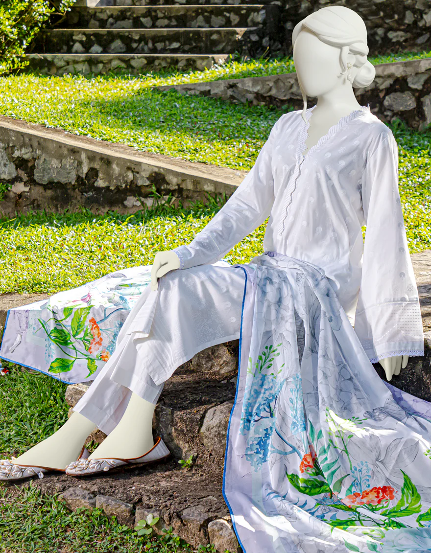 WHITE LAWN 3PC UNSTITCHED | JLAWN-S-US-22-193 DEREK - Image 4