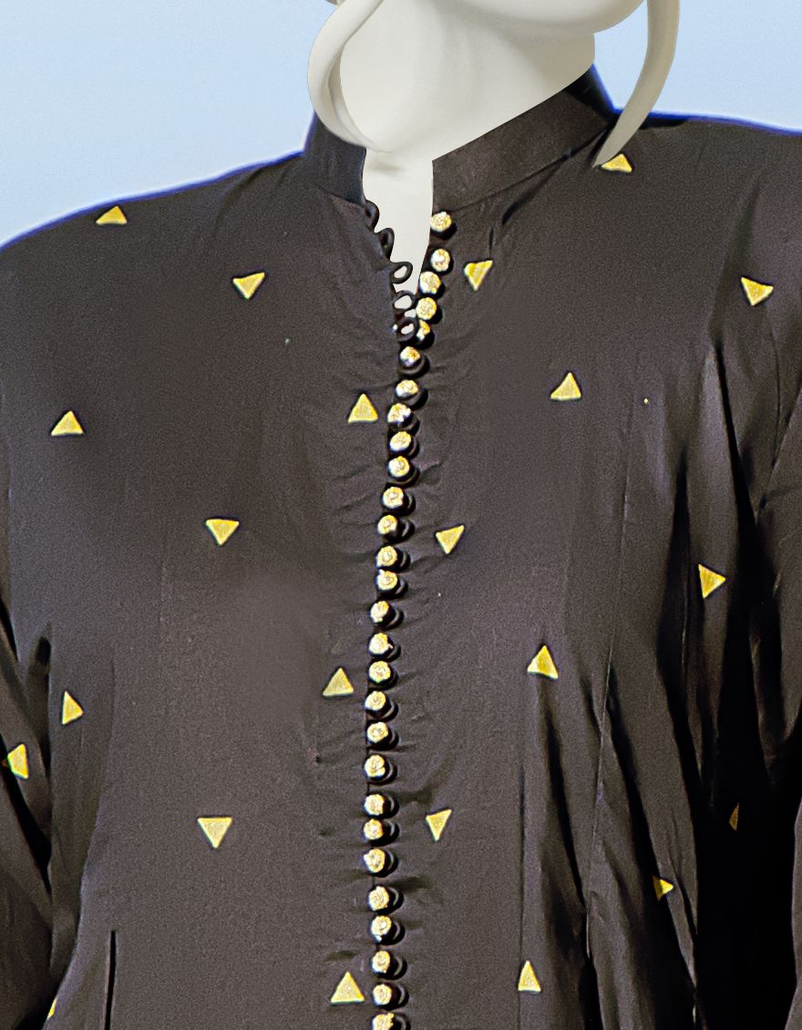 BLACK 3PC UNSTITCHED | JLAWN-S-US-22-195 TAPESTRY - Image 2
