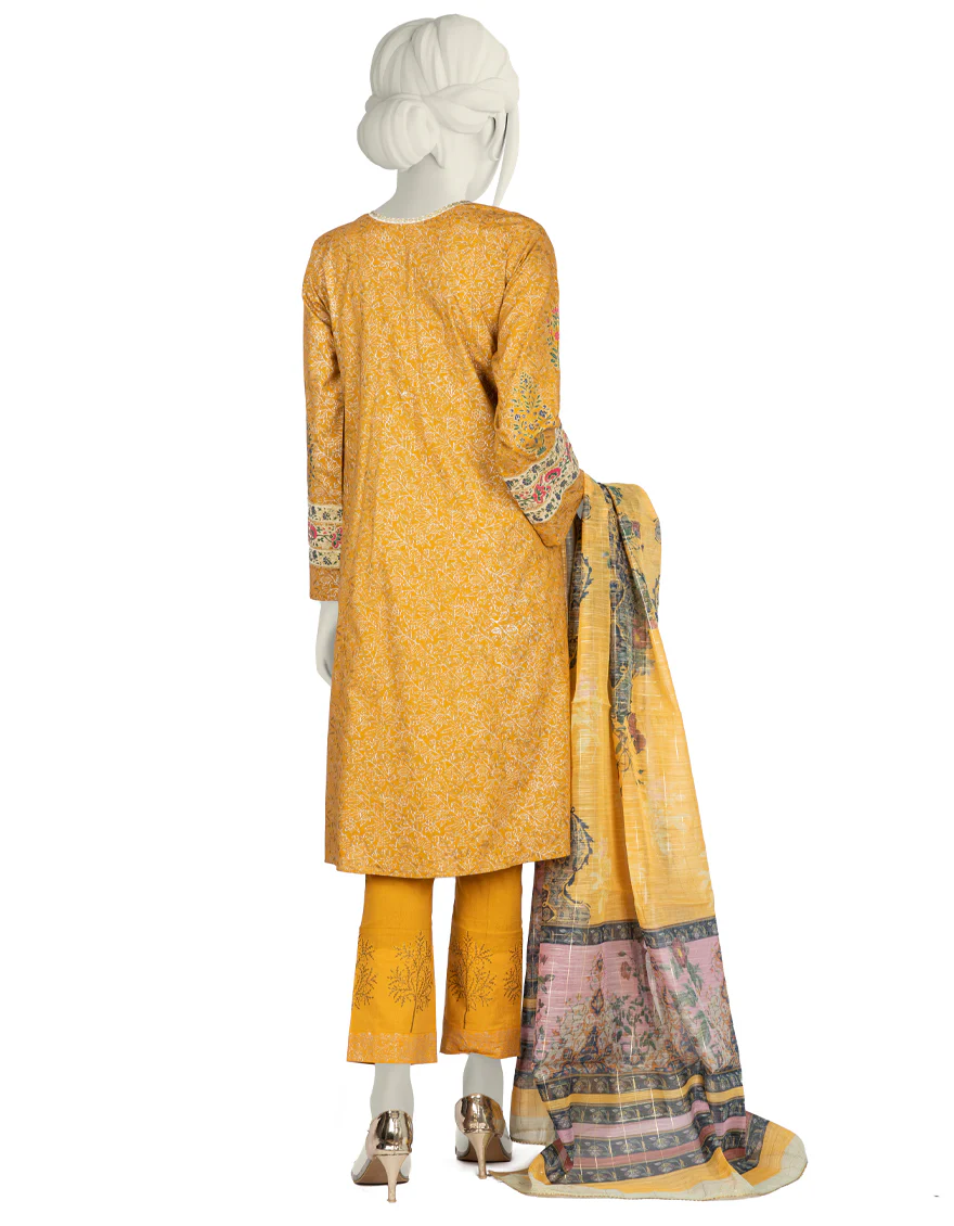 CHROME LAWN 3PC STITCHED | JLAWN-S-US-22-215/S ALIZA - Image 2