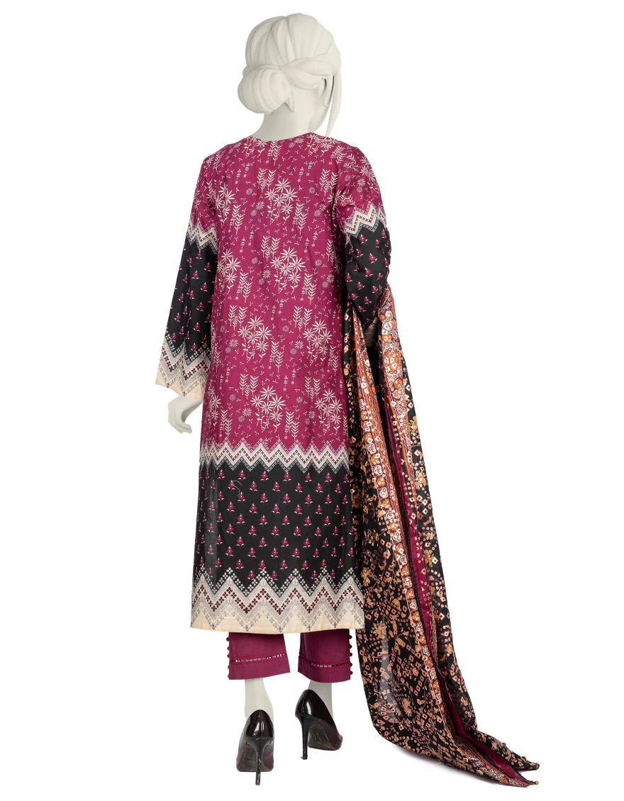 PURPLE LAWN 3PC STITCHED | JLAWN-S-US-22-229/S ELMA - Image 3