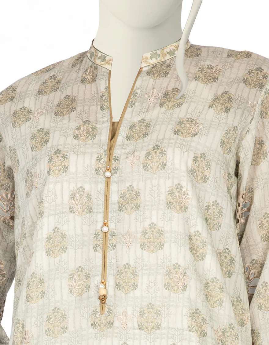 LIGHT GREEN LAWN 3PC STITCHED | JLAWN-S-US-22-236/S ZAINA - Image 3