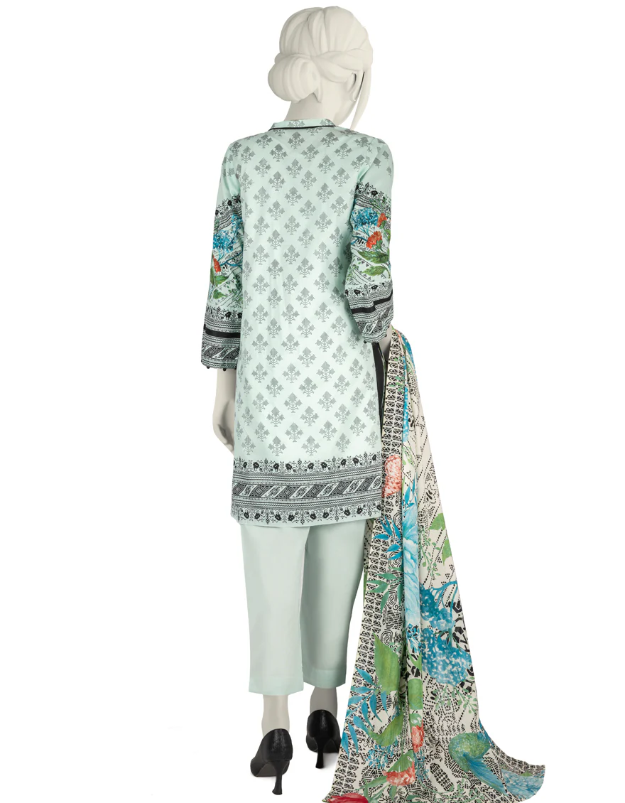 BLUE LAWN 3PC STITCHED | JLAWN-S-US-22-251/S PARISA - Image 2
