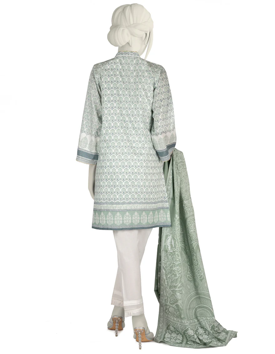 OFF WHITE LAWN 3PC STITCHED | JLAWN-S-US-22-252/S ACHILLES - Image 2