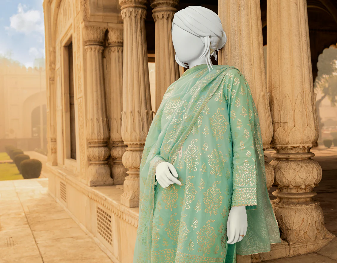 FEROZI LAWN 3PC STITCHED | JLAWN-S-US-22-253/S CHLOE - Image 4